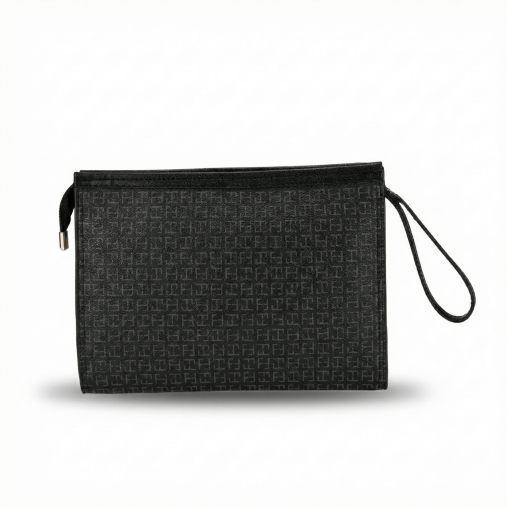 4B78 Kadın Clutch Çanta Siyah - Forelli (1)