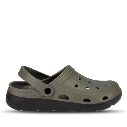 FLY-G Unisex Eva Terlik Haki-Siyah - Forelli