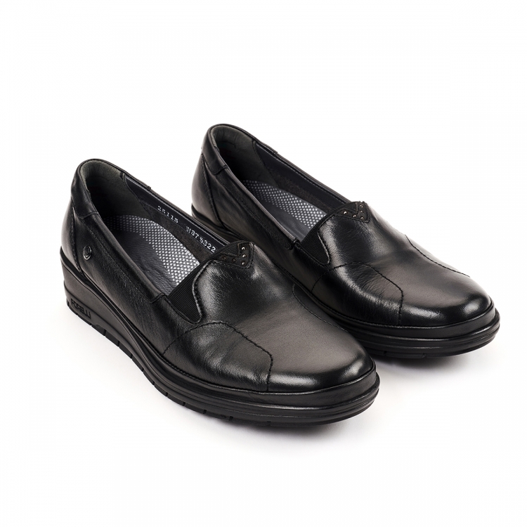 Forelli NINA-H Comfort Kadın Ayakkabı Siyah - 4