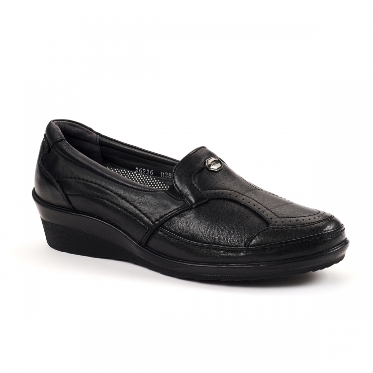 Forelli ANDY-H Hallux Comfort Kadın Ayakkabı Siyah - 1
