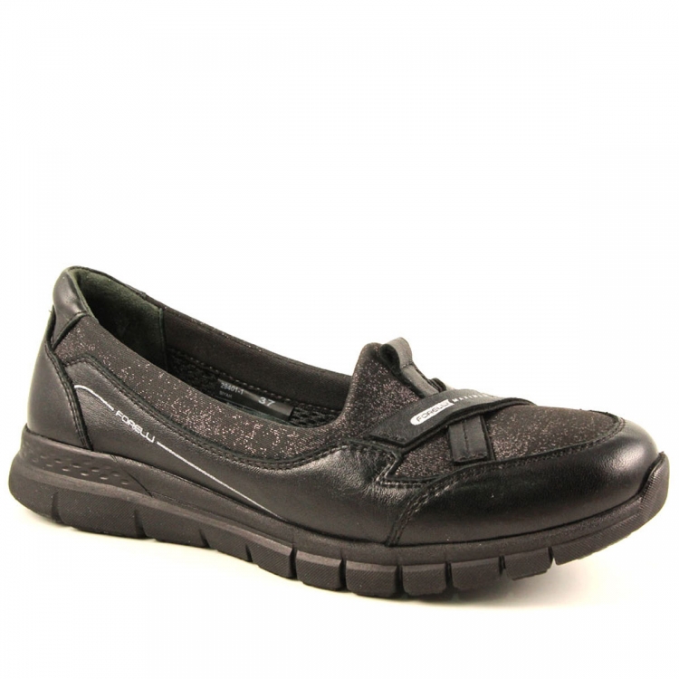 Forelli 29401-G Comfort Kadın Ayakkabı Siyah - 2