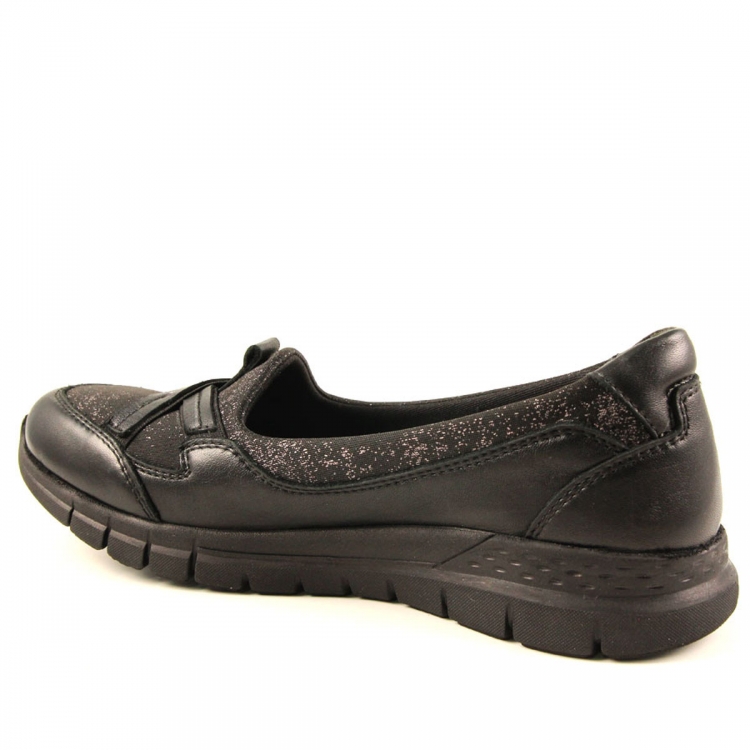 Forelli 29401-G Comfort Kadın Ayakkabı Siyah - 3