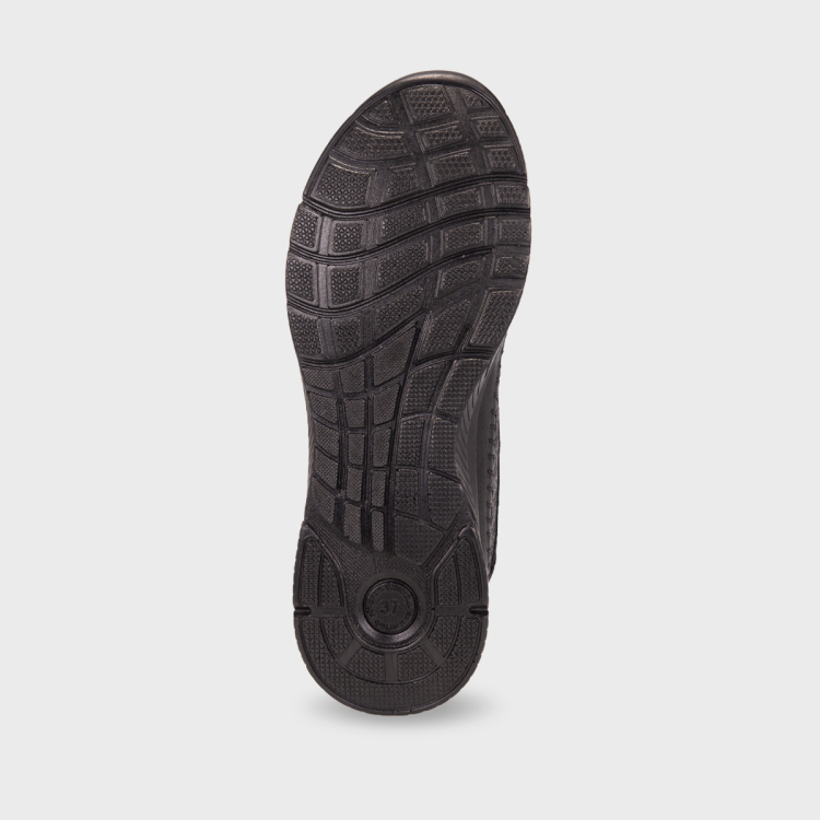 Forelli ETERNA-G Comfort Kadın Deri Ayakkabı Siyah - 4