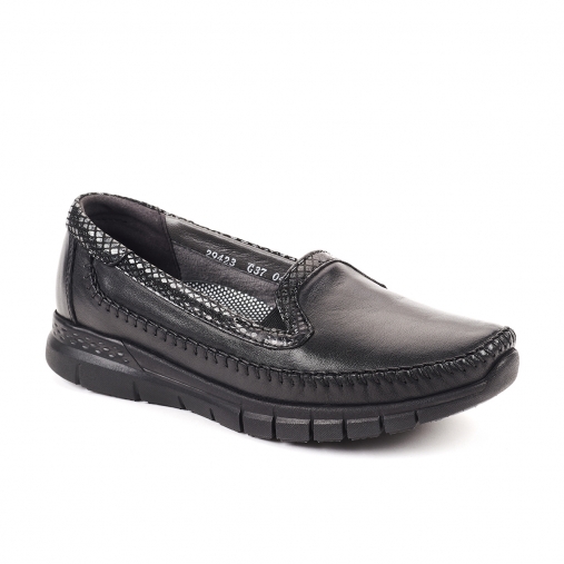 Forelli LADEN-G Comfort Kadın Ayakkabı Siyah 