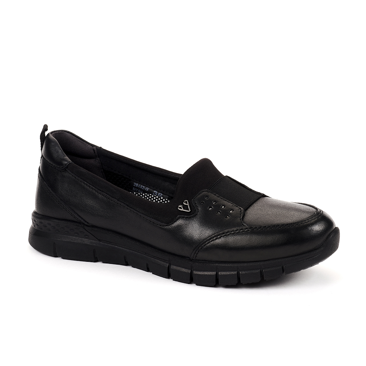 Forelli - Forelli 29442-G Comfort Kadın Ayakkabı Siyah