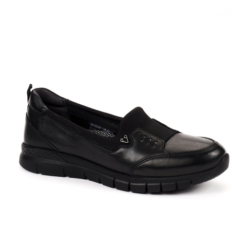 Forelli 29442-G Comfort Kadın Ayakkabı Siyah - 1