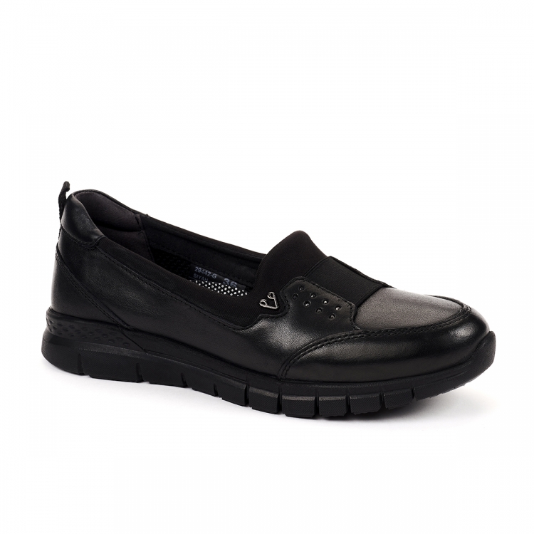 Forelli 29442-G Comfort Kadın Ayakkabı Siyah - 1