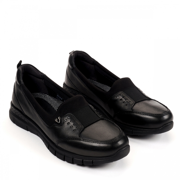 Forelli 29442-G Comfort Kadın Ayakkabı Siyah - 4
