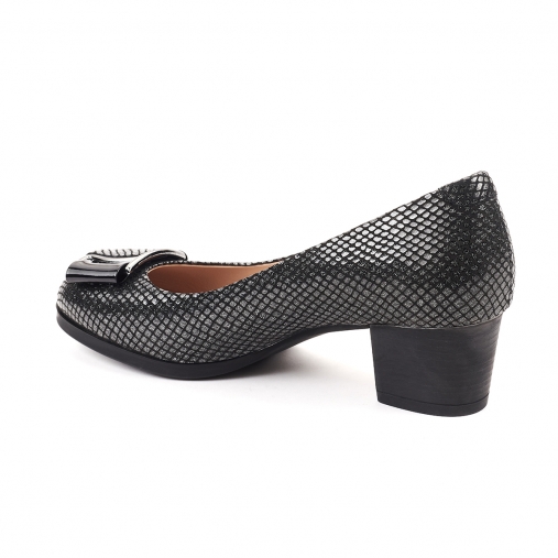 Forelli DANIL-G Comfort Kadın Ayakkabı Siyah Baskılı - 2