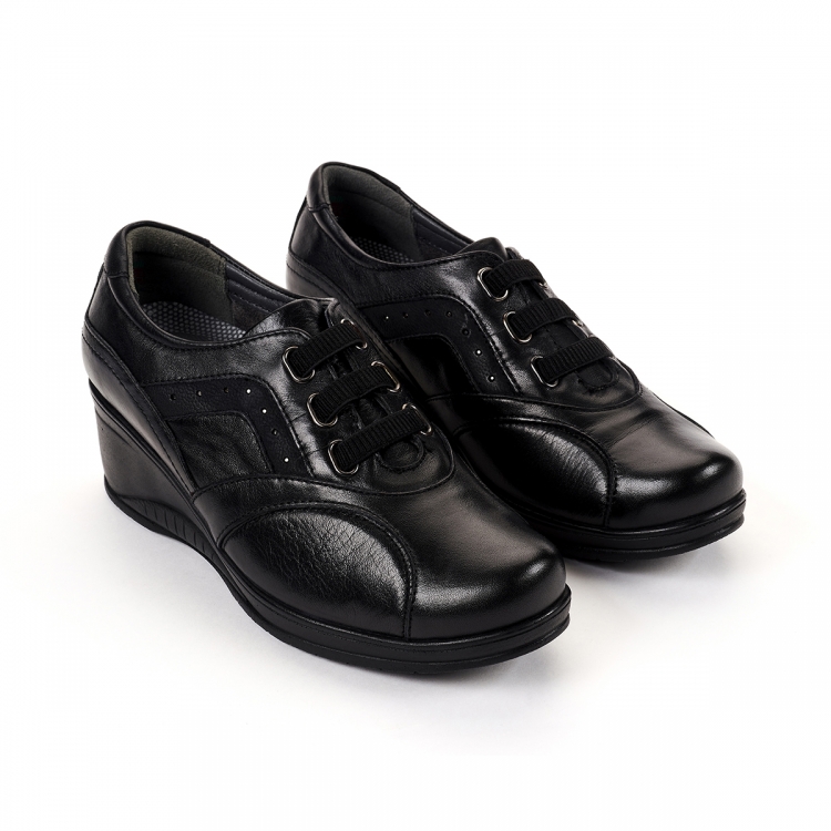 Forelli DEFNE-G Comfort Kadın Ayakkabı Siyah - 4