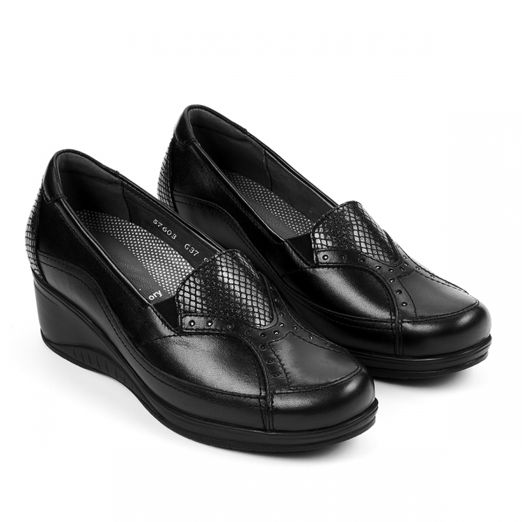 Forelli ROSA-G Comfort Kadın Ayakkabı Siyah - 4