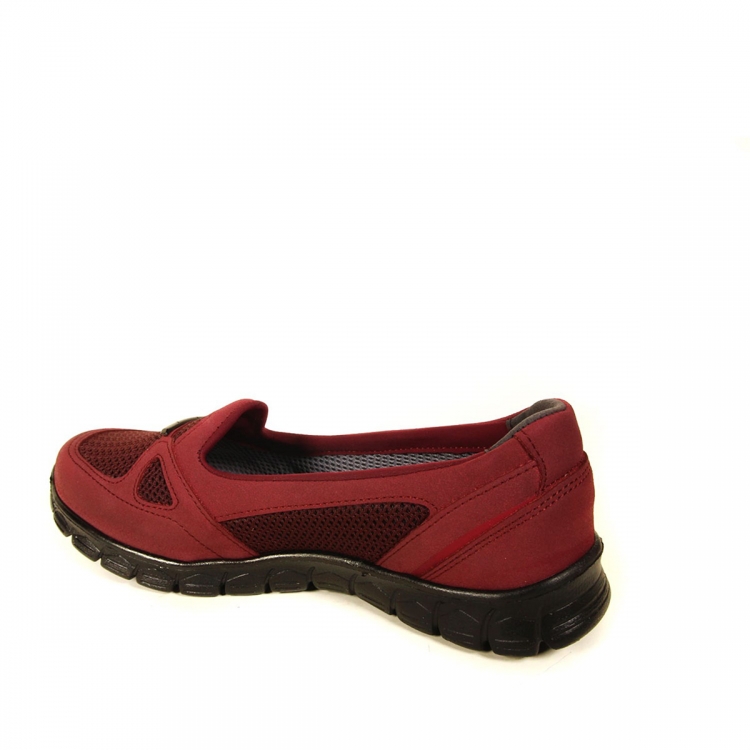 Forelli 61028-G Comfort Kadın Ayakkabı Bordo - 3