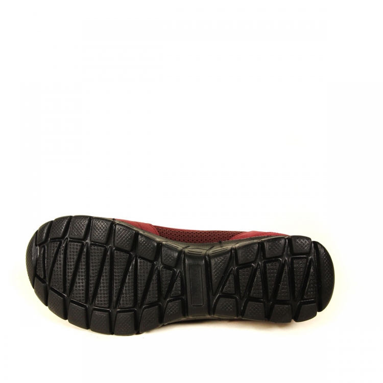 Forelli 61028-G Comfort Kadın Ayakkabı Bordo - 4