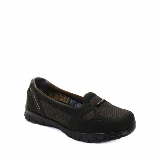 Forelli 61028-G Comfort Kadın Ayakkabı Haki - 1
