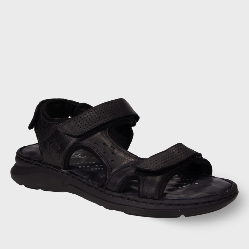 Forelli BRUCE-G Comfort Erkek Ayakkabı Siyah Nubuk - 2