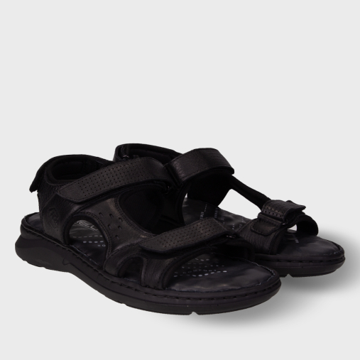 Forelli BRUCE-G Comfort Erkek Ayakkabı Siyah Nubuk - 3