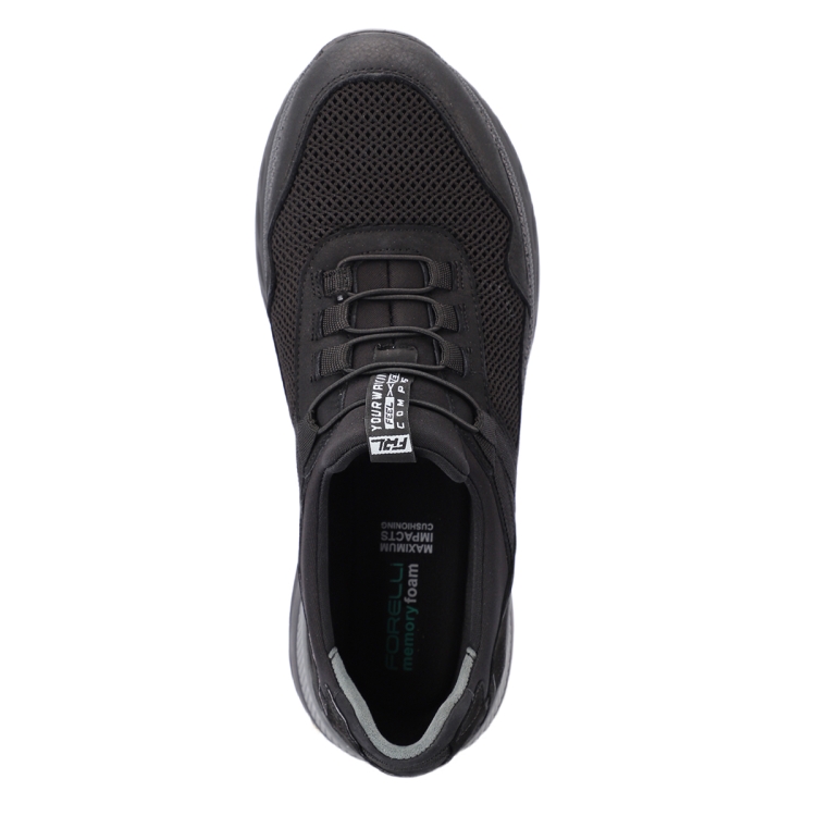 Forelli CEDRIC G Comfort Erkek Ayakkabı Siyah Nubuk - 5