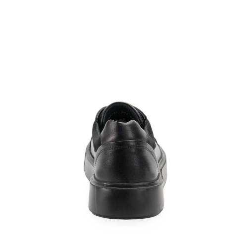 DENIS-G Unisex Deri Ayakkabı Siyah - 3