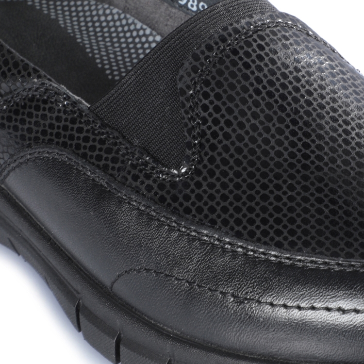 Forelli EFES-G Comfort Kadın Ayakkabı Siyah - 4