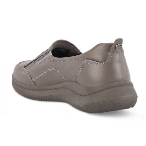 Forelli LIFE-D-G Kadın Deri Comfort Ayakkabı Stone - 3