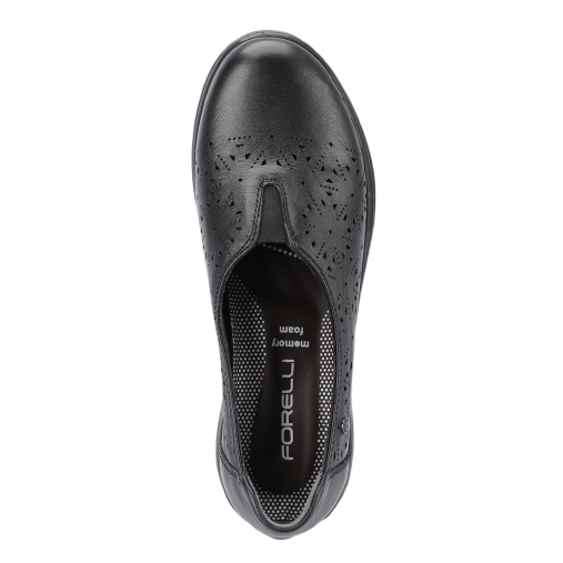 Forelli MELS-H Comfort Kadın Ayakkabı Siyah - 5