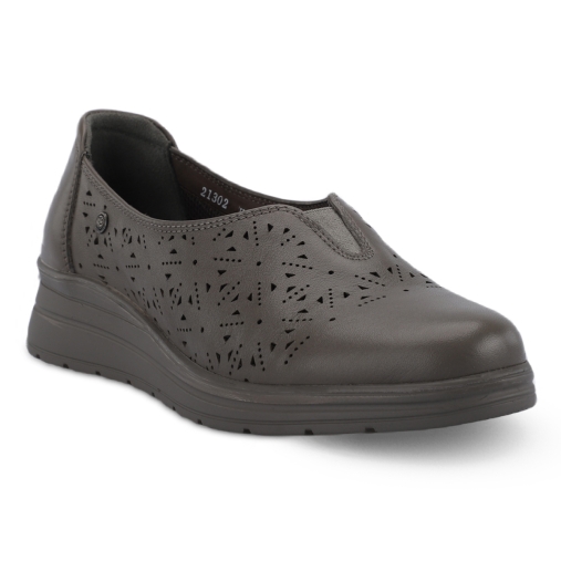 Forelli MELS-H Comfort Kadın Ayakkabı Stone - 1