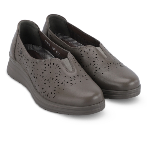 Forelli MELS-H Comfort Kadın Ayakkabı Stone - 2