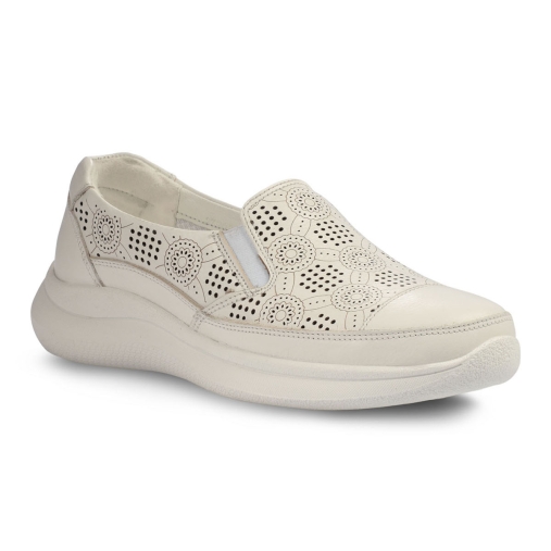 Forelli QUEEN-G Comfort Kadın Ayakkabı Beyaz - 1