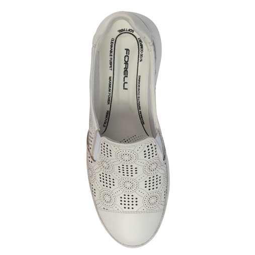 Forelli QUEEN-G Comfort Kadın Ayakkabı Beyaz - 5