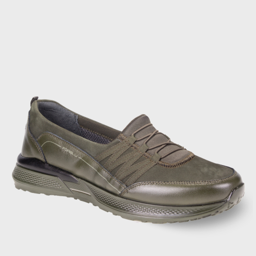 Forelli RIBA-G Comfort Kadın Ayakkabı Haki - 2