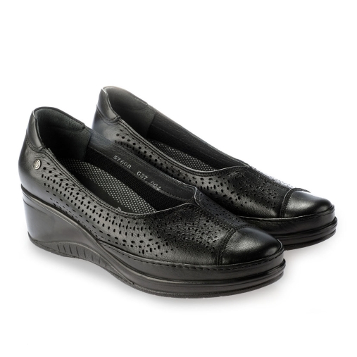 Forelli ZEGA-G Comfort Kadın Ayakkabı Siyah - 3