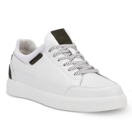 Forelli ZET-G Comfort Erkek Ayakkabı Beyaz / Haki 