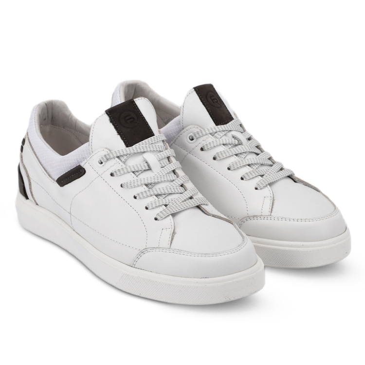 Forelli ZET-G Comfort Erkek Ayakkabı Beyaz / Füme - 2