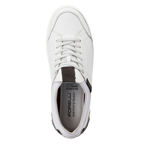Forelli ZET-G Comfort Erkek Ayakkabı Beyaz / Füme - 5