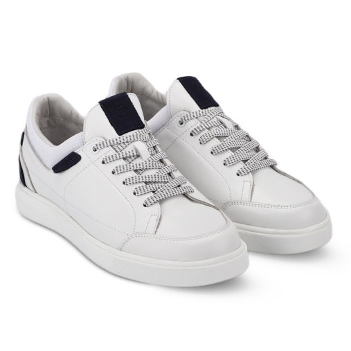 Forelli ZET-G Comfort Erkek Ayakkabı Beyaz / Lacivert - 2