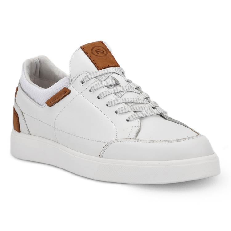 Forelli ZET-G Comfort Erkek Ayakkabı Beyaz / Taba - 1