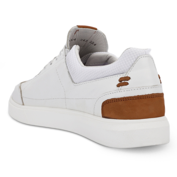 Forelli ZET-G Comfort Erkek Ayakkabı Beyaz / Taba - 3
