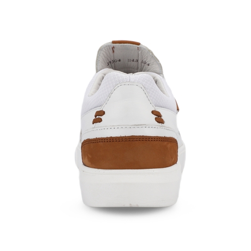 Forelli ZET-G Comfort Erkek Ayakkabı Beyaz / Taba - 6